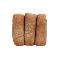 Pão australiano macio e encorpado, preparado com farinha de trigo, ovos e margarina, com toque de chocolate 70%